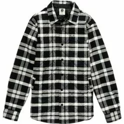 Burton Bellow Flannel Men's -Hot Sale Clothing Store 11565 TRU BLK HARNESS PLD m