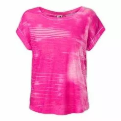 The North Face Kokomo Burnout Short-Sleeve Women's -Hot Sale Clothing Store 11743 GLO PINK m
