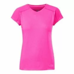 The North Face Dynamix Short Sleeve Women's -Hot Sale Clothing Store 11751 GLO PNK HTHRGLO PNK m