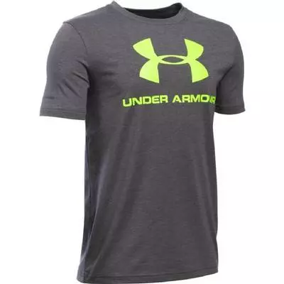 Under Armour Sportstyle Logo Short-Sleeve Tee Boys' 2 Under Armour Sportstyle Logo Short-Sleeve Tee Boys' - Image 2