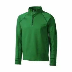 Marmot Stretch Fleece 1/2-Zip Sweater Men's -Hot Sale Clothing Store 12667 GREEN BEAN m