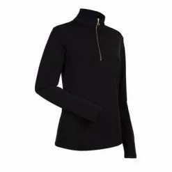Nils Robin 1/4 Zip T-Neck Sweater Womens