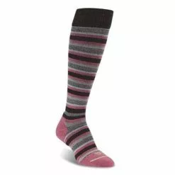 FITS SOCK Fit Socks Casual Knee High Socks Wide Stripe Women's