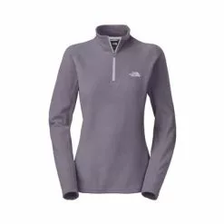 The North Face Glacier 1/4 Zip Fleece Women's -Hot Sale Clothing Store 2710 GRSTONE BLUDPL GR m