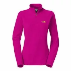 The North Face Glacier 1/4 Zip Fleece Women's -Hot Sale Clothing Store 2710 PAMPLONAPURPLE m