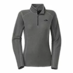 The North Face Glacier 1/4 Zip Fleece Women's -Hot Sale Clothing Store 2710 TNFMDGRYHTHRTNFBLK m