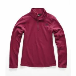 The North Face Glacier 1/4 Zip Fleece Women's 8 The North Face Glacier 1/4 Zip Fleece Women's -Hot Sale Clothing Store 2712 RUMBA RED m