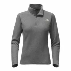 The North Face Glacier 1/4 Zip Fleece Women's 10 The North Face Glacier 1/4 Zip Fleece Women's -Hot Sale Clothing Store 2712 TNF DARK GREY HTHR m