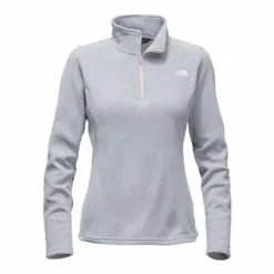 The North Face Glacier 1/4 Zip Fleece Women's 11 The North Face Glacier 1/4 Zip Fleece Women's -Hot Sale Clothing Store 2712 TNF LIGHT GREY HTHR m