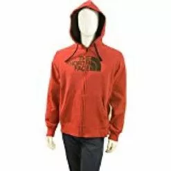 The North Face Half Dome Full Zip Hoodie Men's -Hot Sale Clothing Store 2719 TNF RED HTHRTNF BLK m