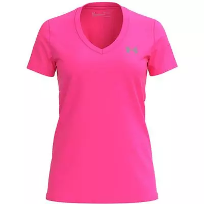 Under Armour Tech V-Neck Shirt Women's 3 Under Armour Tech V-Neck Shirt Women's - Image 3