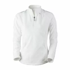Obermeyer Siena Fleece Top Women's -Hot Sale Clothing Store 30579 WHITE m