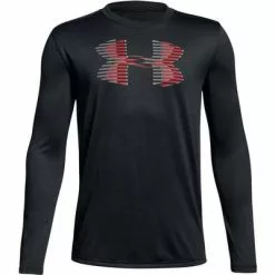 Under Armour Tech Big Logo Long Sleeve Shirt Boys'