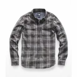 The North Face Long Sleeve Arroyo Flannel Men's -Hot Sale Clothing Store 37122 MNTGRYLRKSPRPLD m