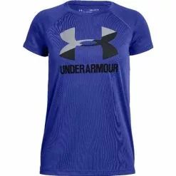 Under Armour Big Logo Short Sleeve T-Shirt Girls'