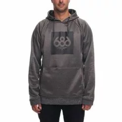 686 Knockout Bonded Fleece Pullover Men's -Hot Sale Clothing Store 38567 GREY MELANGE m