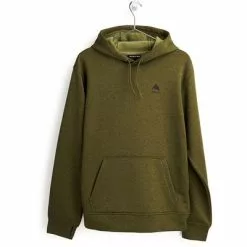 Burton Oak Pullover Hoodie Men's -Hot Sale Clothing Store 39139 MARTINI OLIVE HTHR m