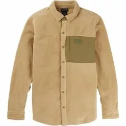 Burton Hearth Fleece Shirt Men's 5 Burton Hearth Fleece Shirt Men's -Hot Sale Clothing Store 39194 KELP m