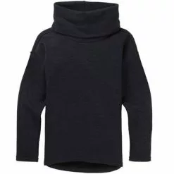 Burton Ellmore Pullover Fleece Women's 6 Burton Ellmore Pullover Fleece Women's -Hot Sale Clothing Store 39213 TRUE BLACK HEATHER m