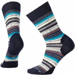 Smartwool Margarita Socks Women's -Hot Sale Clothing Store 46430 DEEP NAVY HEATHER m