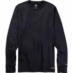Burton Midweight Base Layer Crewneck Men's -Hot Sale Clothing Store 7400 TRUE BLACK 07 m