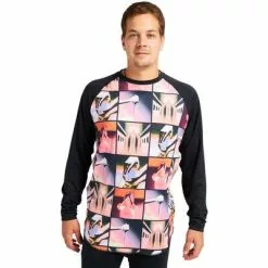 Burton Roadie Base Layer Tech T-Shirt Men's -Hot Sale Clothing Store 7440 SKELETON KEY m
