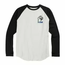 Burton Roadie Base Layer Tech T-Shirt Men's -Hot Sale Clothing Store 7440 STOUT WHITETRU BLK m