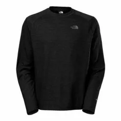 The North Face Long-Sleeve Flashdry Crew Men's -Hot Sale Clothing Store 7931 TNF BLACK m