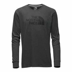 The North Face Long Sleeve Half Dome Tee Men's -Hot Sale Clothing Store 7939 TNF DK GR HTHTNF BK m