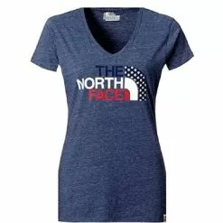 The North Face Short-Sleeve USA Tri-Blend V-Neck Tee Women's