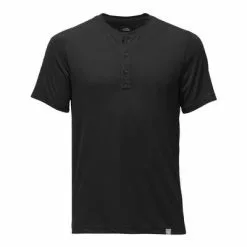 The North Face Short-Sleeve Crag Henley Men's -Hot Sale Clothing Store 8153 TNF BLACK m