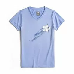 The North Face Short-Sleeve Reaxion Tee Girls' -Hot Sale Clothing Store 8157 GRAPEMIST BLUE m