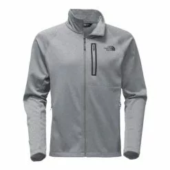 The North Face Canyonlands Full-Zip Fleece Men's -Hot Sale Clothing Store 8211 TNF MD GRY HTHR m