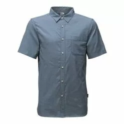 The North Face Short-Sleeve On Sight Shirt Men's -Hot Sale Clothing Store 8259 SHADY BLUE STRIPE m