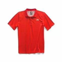 The North Face Short Sleeve Horizon Polo Men's -Hot Sale Clothing Store 8264 FIERY RED m