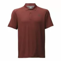The North Face Short Sleeve Horizon Polo Men's -Hot Sale Clothing Store 8264 SEQUOIA RED m