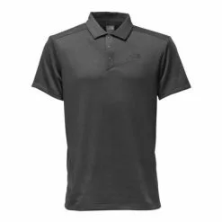 The North Face Short-Sleeve Crag Polo Shirt Men's -Hot Sale Clothing Store 8267 TNF DARK GREY HTHR m