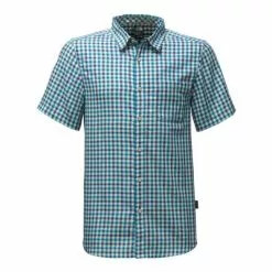 The North Face Short-Sleeve Passport Shirt Men's 9 The North Face Short-Sleeve Passport Shirt Men's -Hot Sale Clothing Store 8301 SHADY BLUE PLAID m