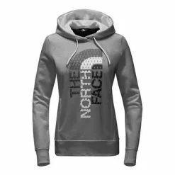 The North Face Trivert Pullover Hoodie Women's -Hot Sale Clothing Store 8309 TNF MED GR HWH MLT m