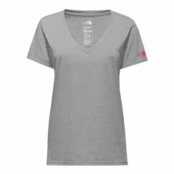 The North Face Short Sleeve Boyfriend Tri-Blend Tee Women's -Hot Sale Clothing Store 8314 TNF LTGR HHNYSCK PK m