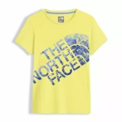The North Face Short Sleeve Graphic Tee Girls' -Hot Sale Clothing Store 8500 STINGER YELLOW m