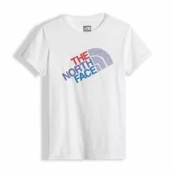 The North Face Short Sleeve Graphic Tee Girls' -Hot Sale Clothing Store 8500 TNFWHITE m