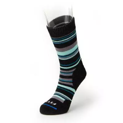 Fits Sock Co. Medium Hiker Striped Crew Socks 1 Fits Sock Co. Medium Hiker Striped Crew Socks