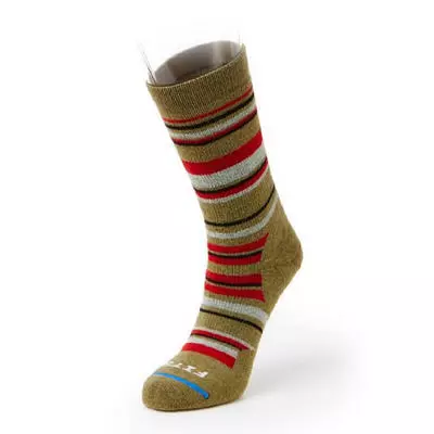 Fits Sock Co. Medium Hiker Striped Crew Socks 2 Fits Sock Co. Medium Hiker Striped Crew Socks - Image 2