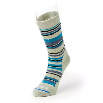 Fits Sock Co. Medium Hiker Striped Crew Socks 3 Fits Sock Co. Medium Hiker Striped Crew Socks - Image 3
