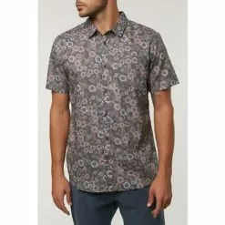 ONeill O'Neill Takin' Time Short Sleeve Button Up Shirt Men's