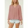 ONeill O'Neill Mara Long Sleeve Woven Top Women's
