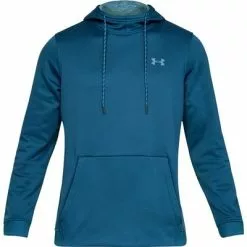 Under Armour Armour Fleece Pullover Hoodie Men's -Hot Sale Clothing Store 90061 PETROL BLUETHUNDER m