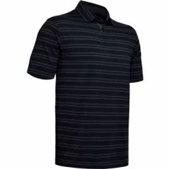 Under Armour Charged Cotton Scramble Stripe Polo Shirt Men's -Hot Sale Clothing Store 90062 BLACKBLACK S20 m