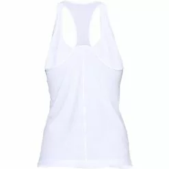 Under Armour UA HeatGear Armour Racer Tank Top Women's -Hot Sale Clothing Store 90087 WHTMETALLIC SILVER m